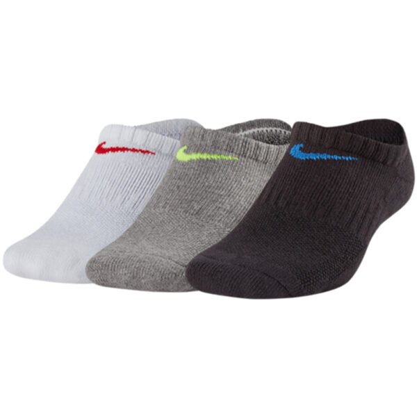 3 Paar Nike Sneaker Socken BIG KIDS Everyday Cushioned No Show schwarz SX6843