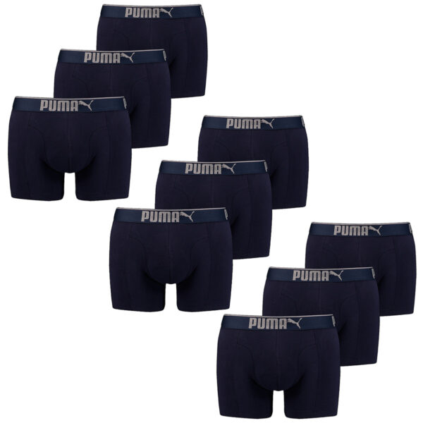 Puma Herren Boxershort Lifestyle Sueded Cotton 9 er Pack