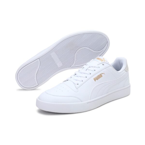 Puma Shuffle Unisex Sneaker Sportschuh 309668 Weiß