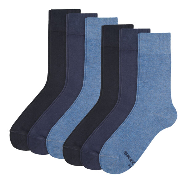 6 Paar Skechers Herren Sportsocken Crew Socken SK41007