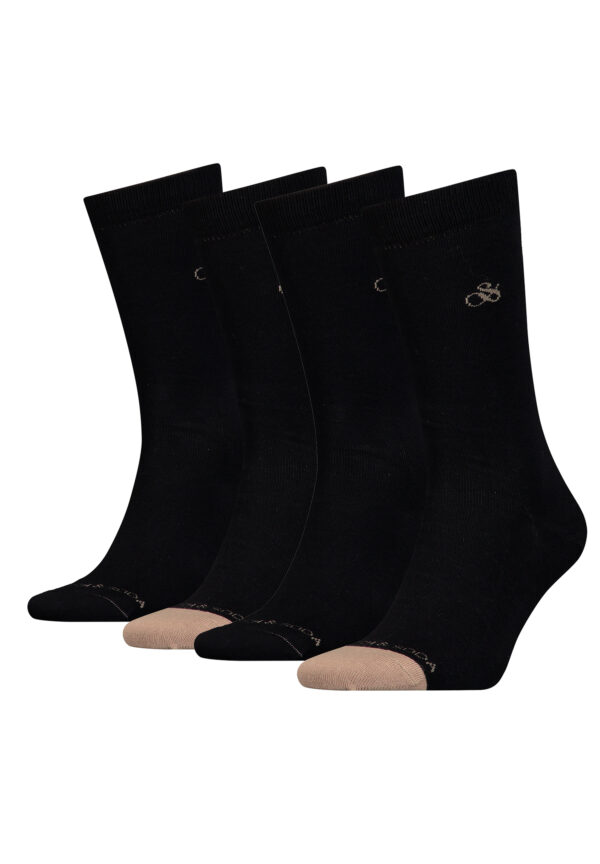 Scotch & Soda Klassische Business Herrensocken im 4er Pack