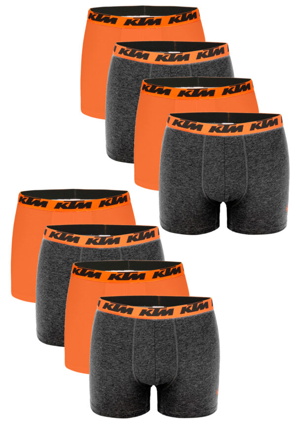 KTM by FREEGUN Boxershorts für Herren Unterwäsche Pant Men´s Boxer 8 er Pack