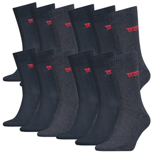 12 Paar Levis 168SF Regular Cut Unisex Socken Sneakersocken Strümpfe 903052001