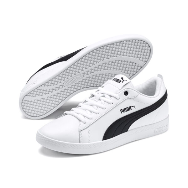 Puma Smash Wns v2 L Damen Sneaker Schuhe Sportschuh 365208 01 Weiß