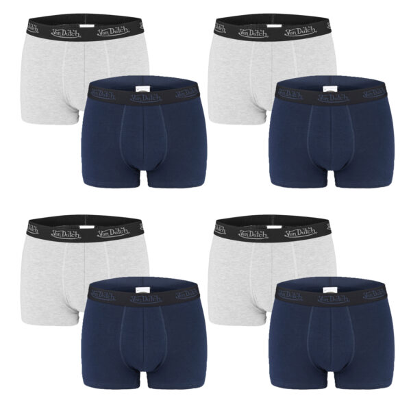 8er Pack Von Dutch Basic Boxer Boxershorts Herren Unterwäsche