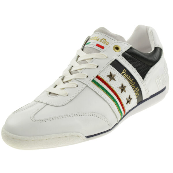 Pantofola d' Oro IMOLA ROMAGNA UOMO LOW Herren Leder Sneaker 10213038 Weiß