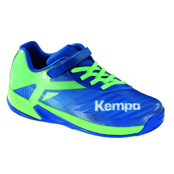 Kempa WING 2.0 Kinder Hallenschuh Handball 200850605 Blau / Grün