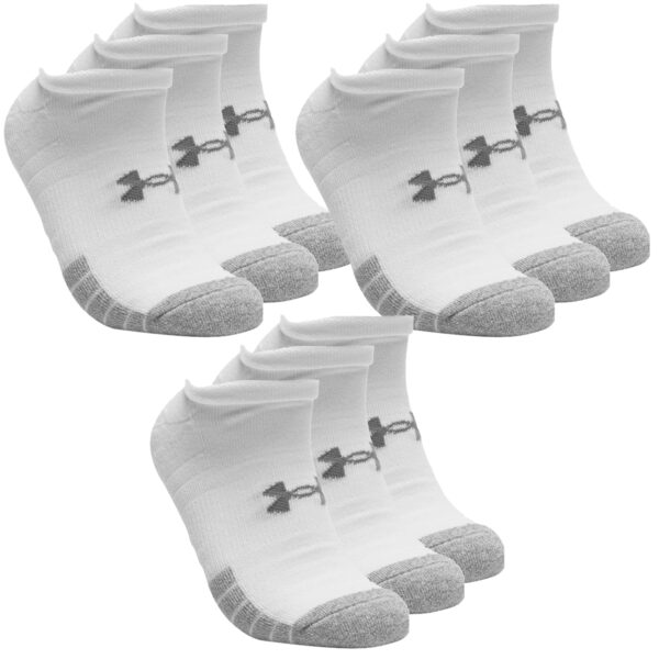 9 Paar Under Armour HeatGear No Show Sneaker Socken Unisex Kurzsocke