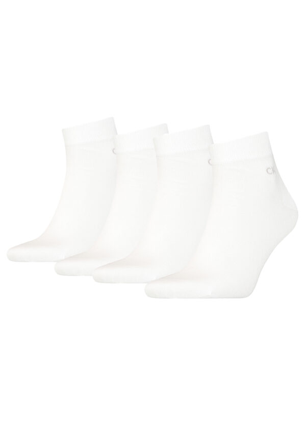 Calvin Klein Quarter Sneaker Socken Herren Kurzsocke 4 Paar