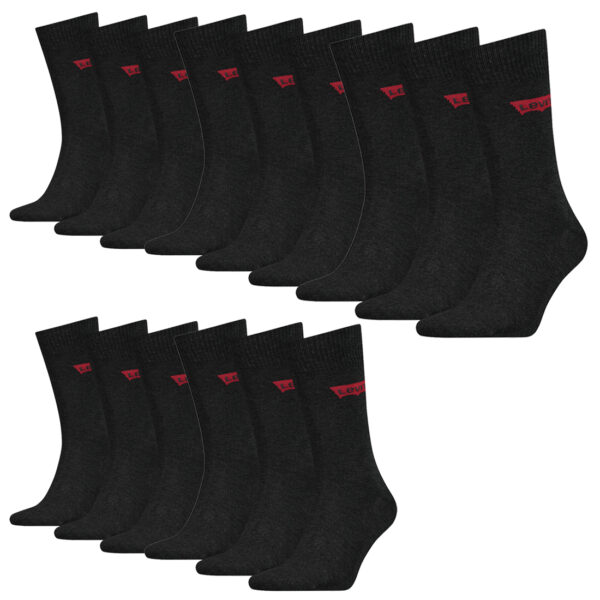 15 Paar Levis 168SF Regular Cut Unisex Socken Sneakersocken Strümpfe 903052001