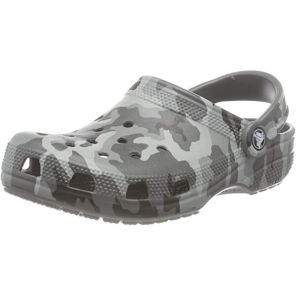 Crocs Classic Printed Camo Clog Unisex Erwachsene 206454 Grau