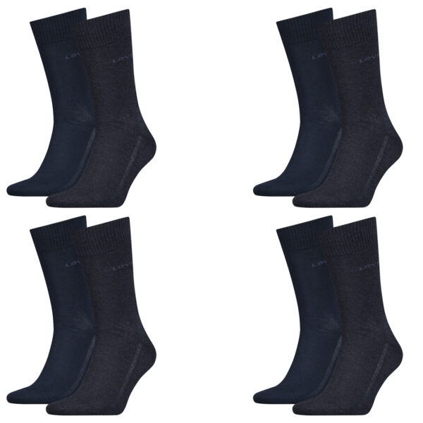 8 Paar Levis 168SF Regular Cut Socken Unisex Strümpfe 993053001