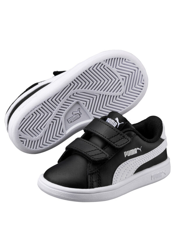 PUMA Smash v2 L V INF Kids Sneaker Schuhe schwarz 365174 03