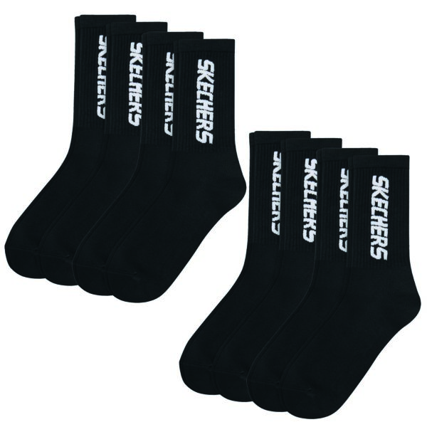 8 Paar Skechers Unisex Sportsocken Tennissocken cushioned line Socken SK41042