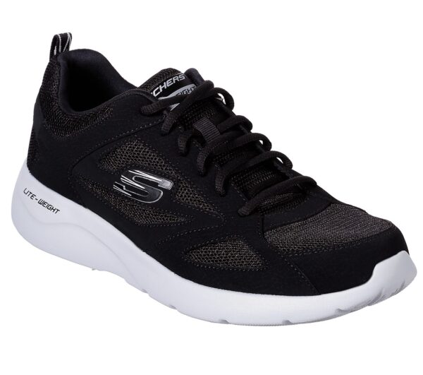 Skechers Sport Mens DYNAMIGHT 2.0 FALLFORD Sportschuhe/Laufschuhe Herren Schwarz...