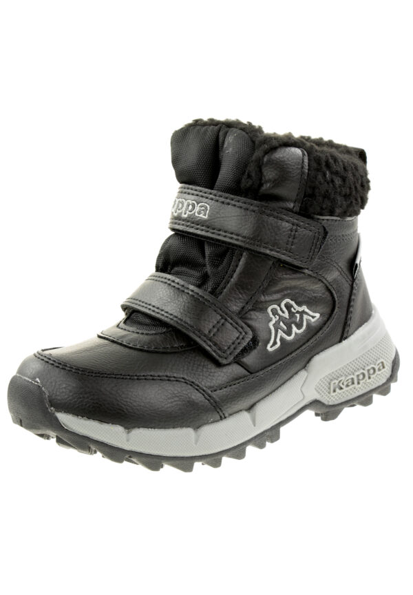 Kappa Unisex Kinder Stiefel Winterschuh gefüttert Schwarz 260906K